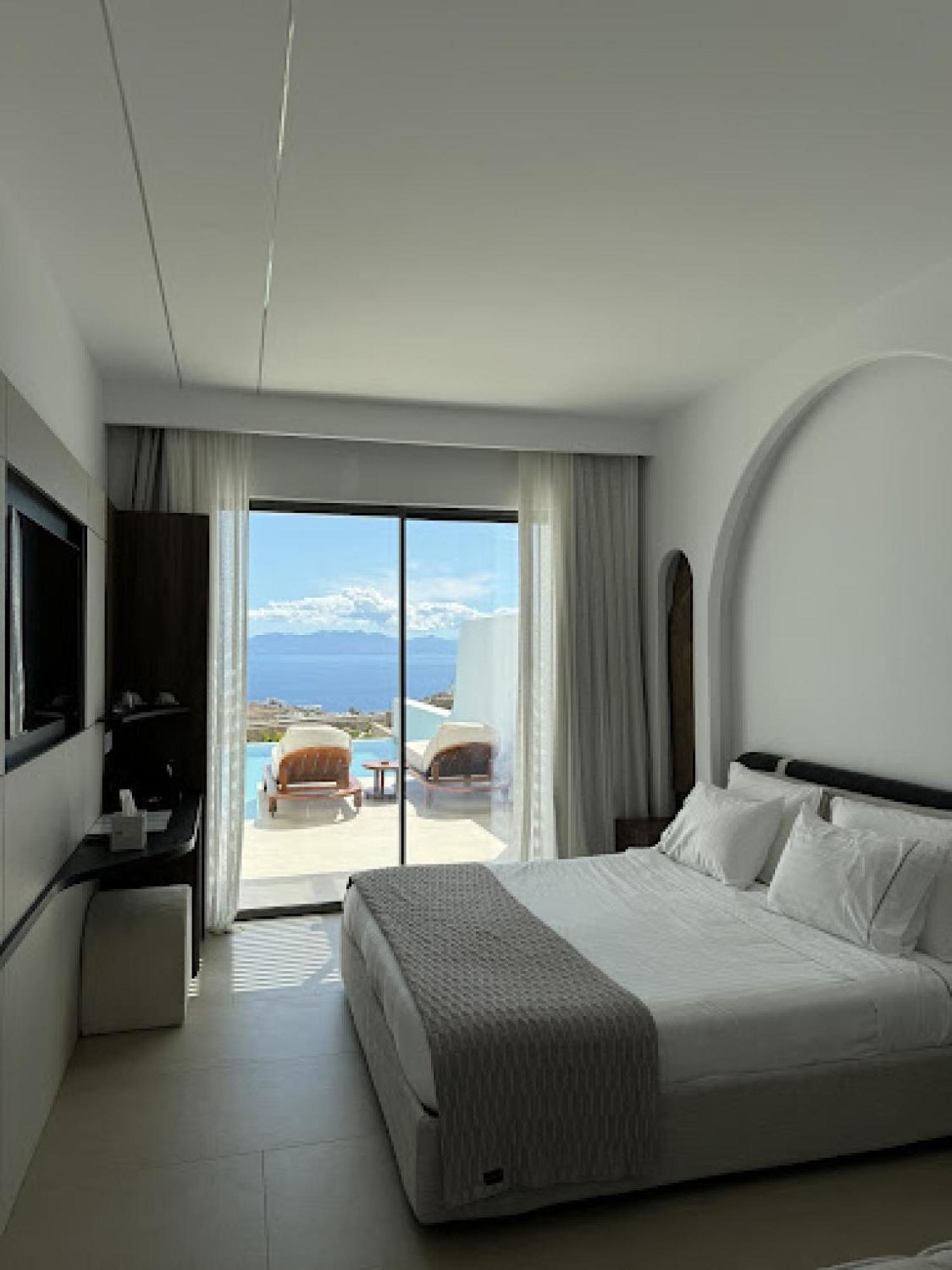 Muse Of Mykonos Luxury Suites Mykonos Town Экстерьер фото