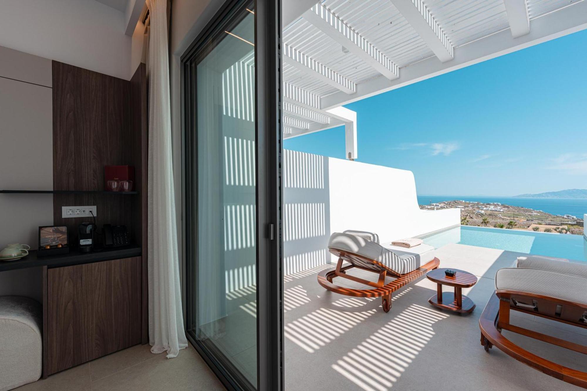 Muse Of Mykonos Luxury Suites Mykonos Town Экстерьер фото