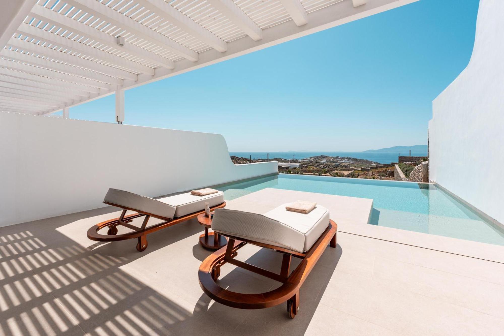 Muse Of Mykonos Luxury Suites Mykonos Town Экстерьер фото